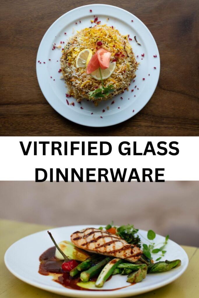 vitrified glass dinnerware