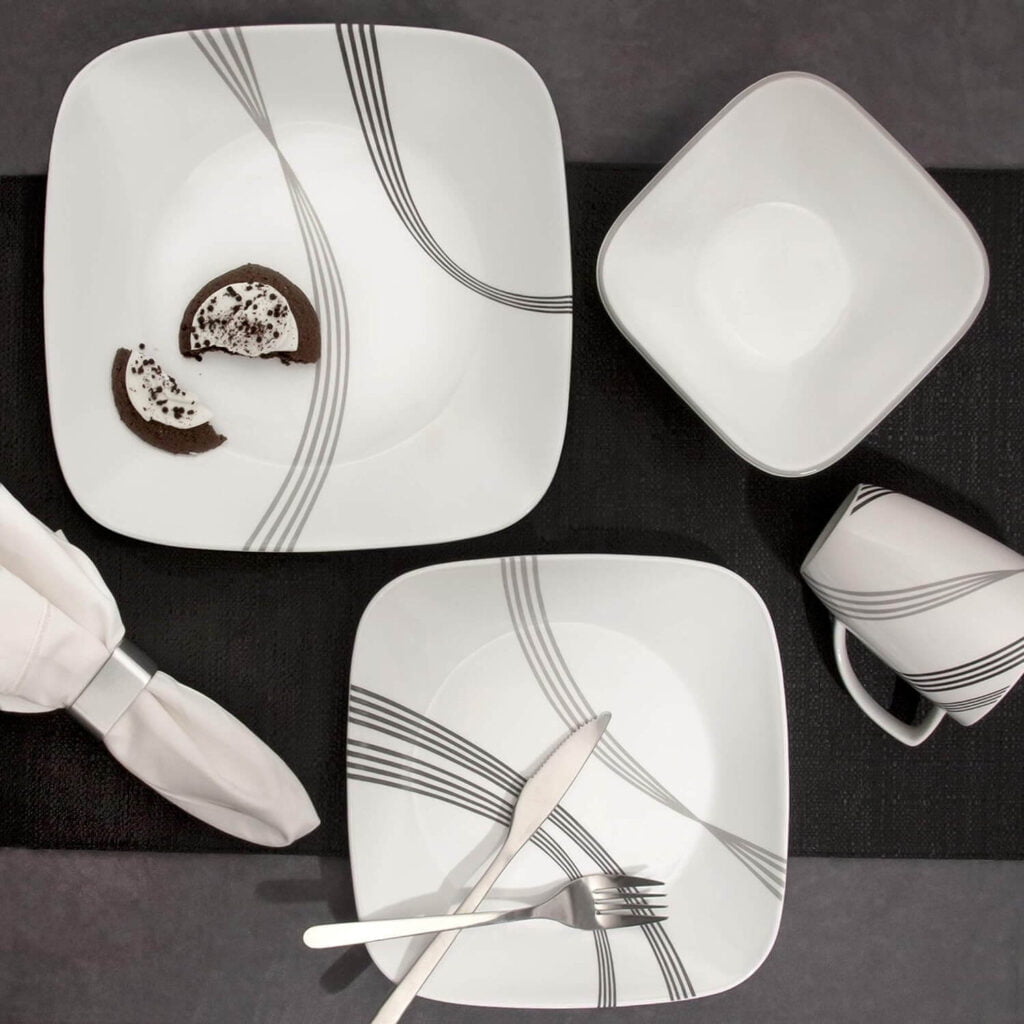 Corelle Boutique Urban dinnerware set for Outdoor Use