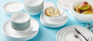 Microwave safe Corelle dinnerware for Outdoor Camper Use