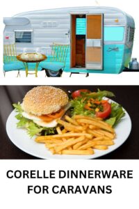 Corelle dinnerware for Caravans