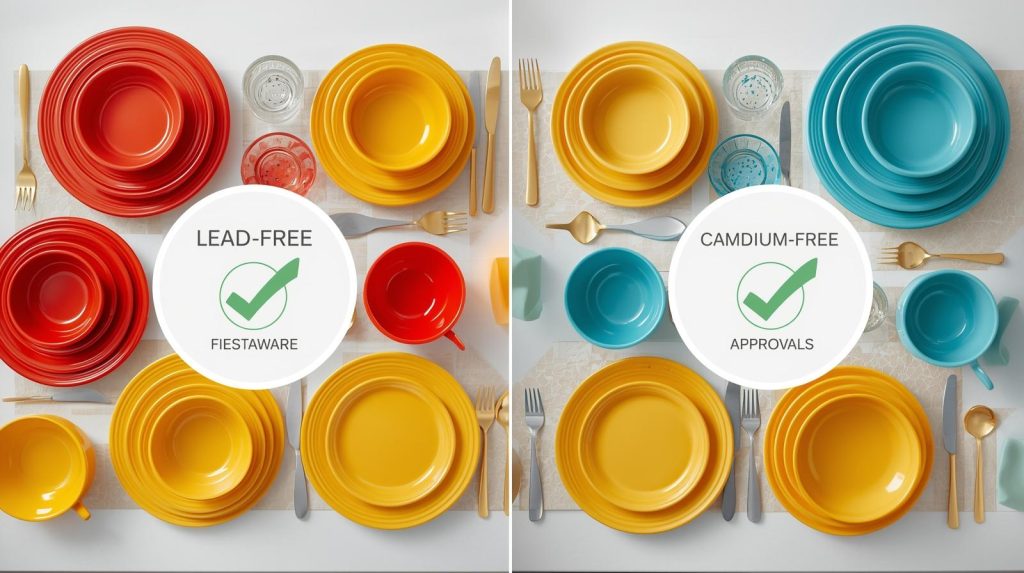 Is Fiestaware lead and cadmium free