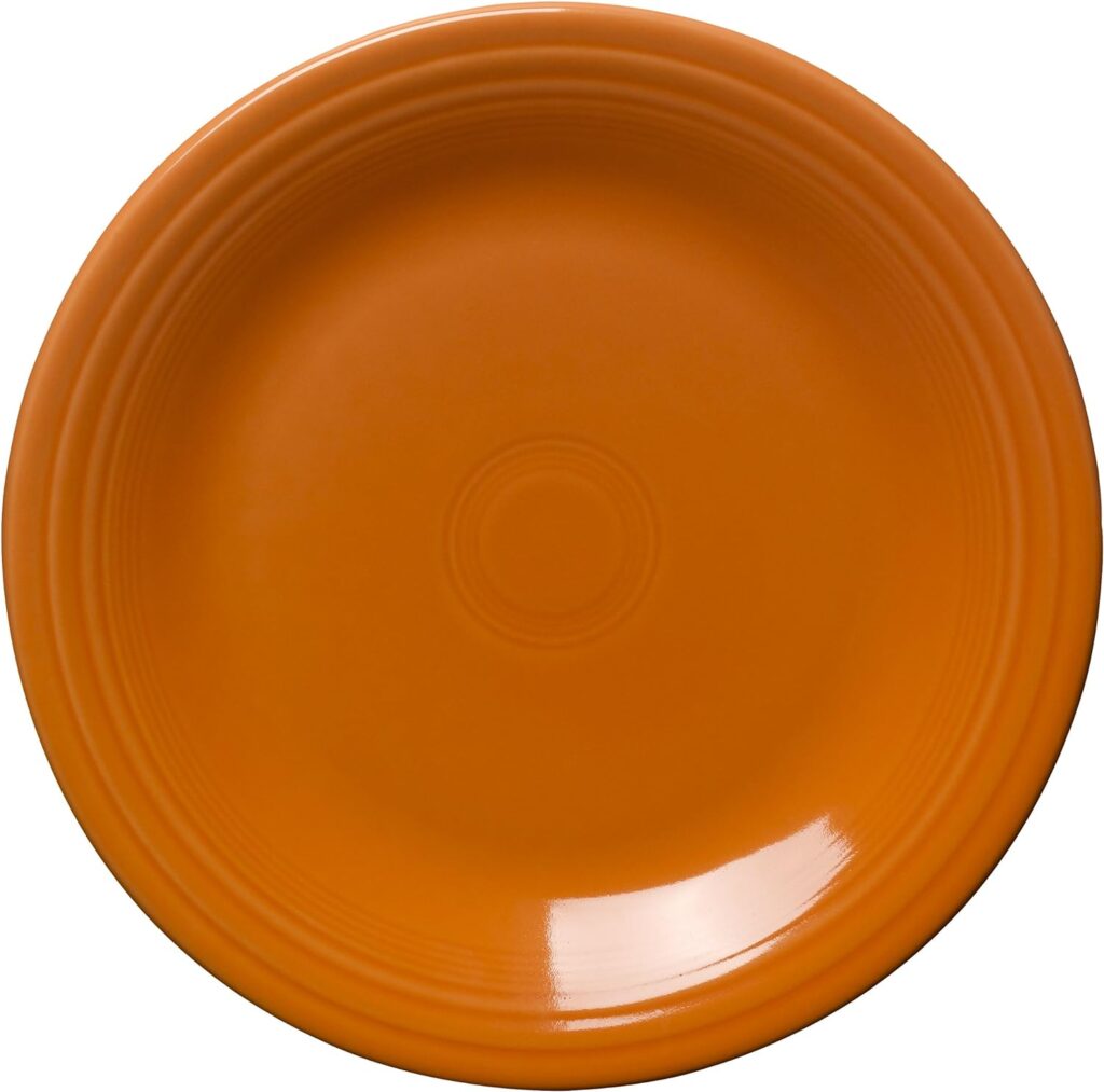 10 inch Fiesta Tangerine Dinner Plate