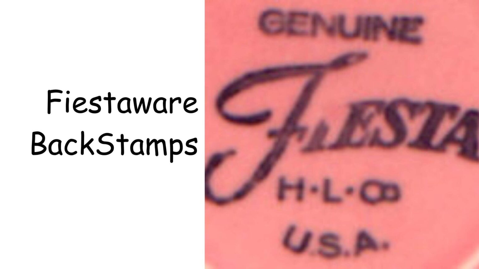 Does all Fiestaware have Markings? Unveiling the Mystery