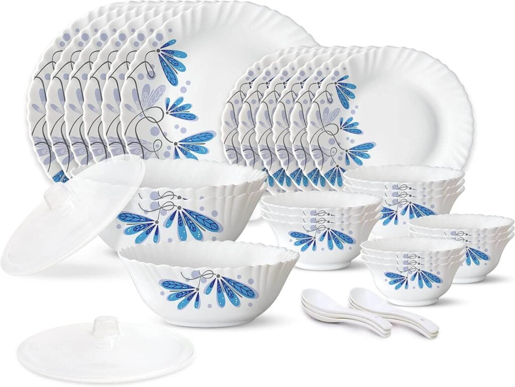 35 Pcs Larah by Borosil Dinnerware set