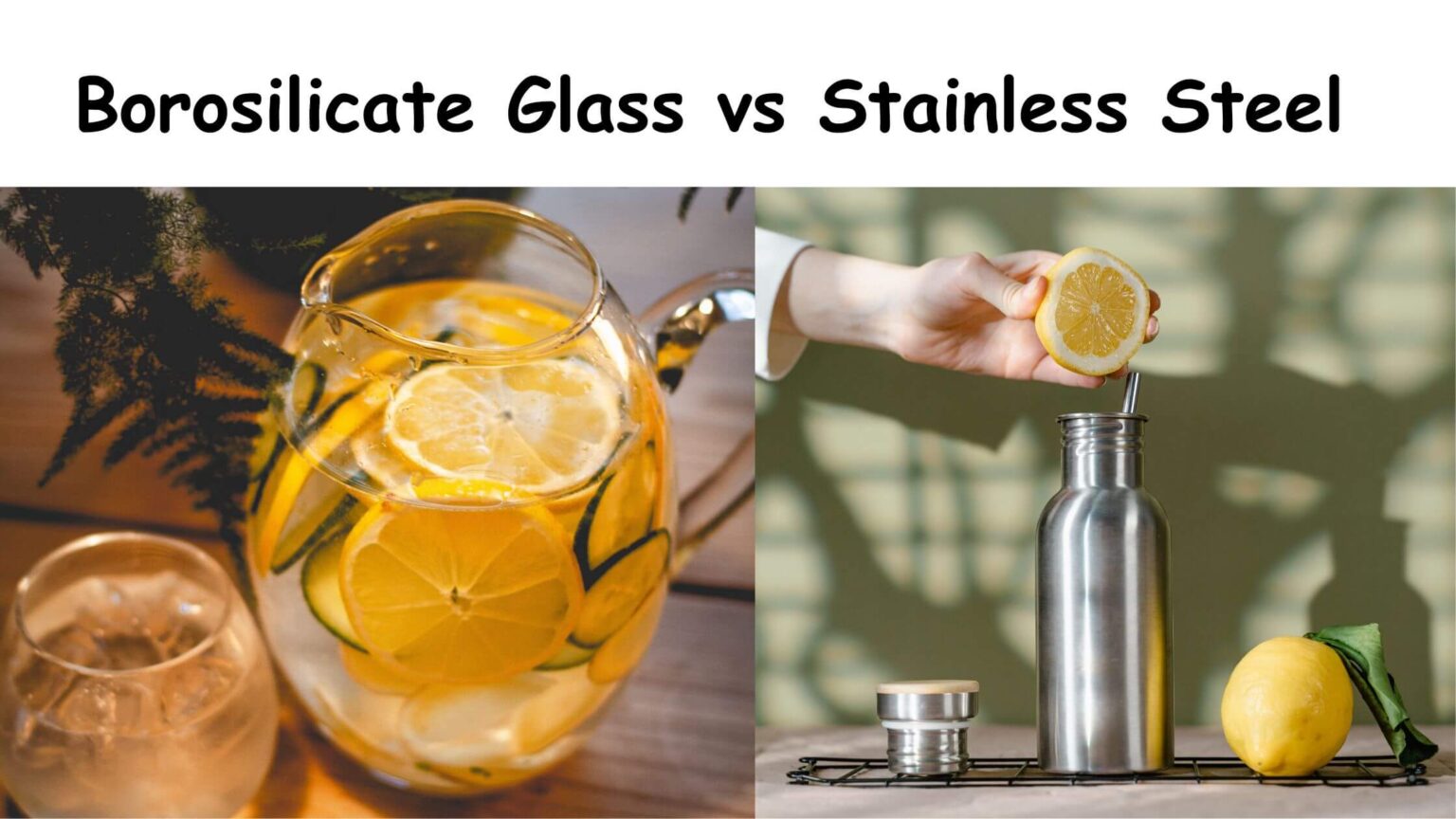 Borosilicate glass vs Stainless Steel Which is Better?