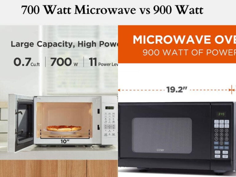 700W vs 900W Micrwave Which Wattage Should You Choose?