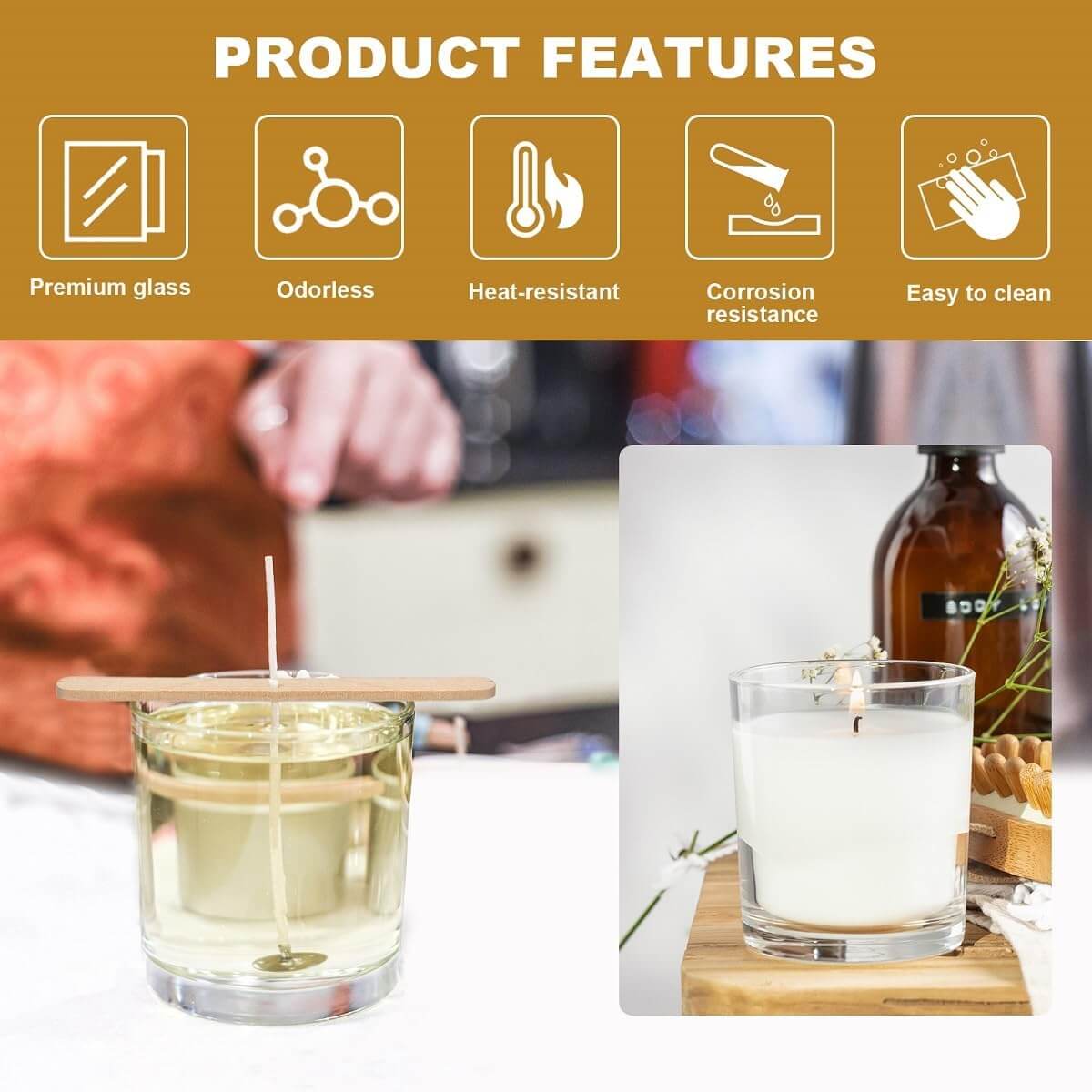 Can Borosilicate Glass Be Used For Candles?