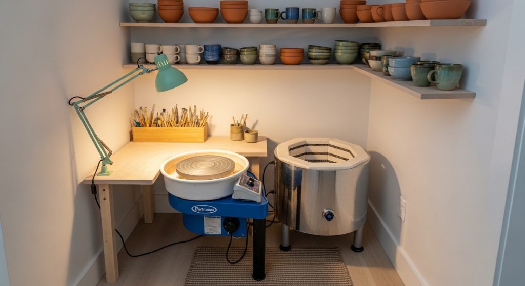 beginner home electric pottery studio wheel