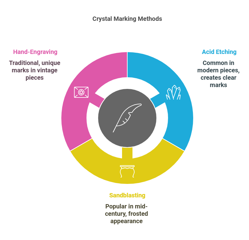 crystal marking methods