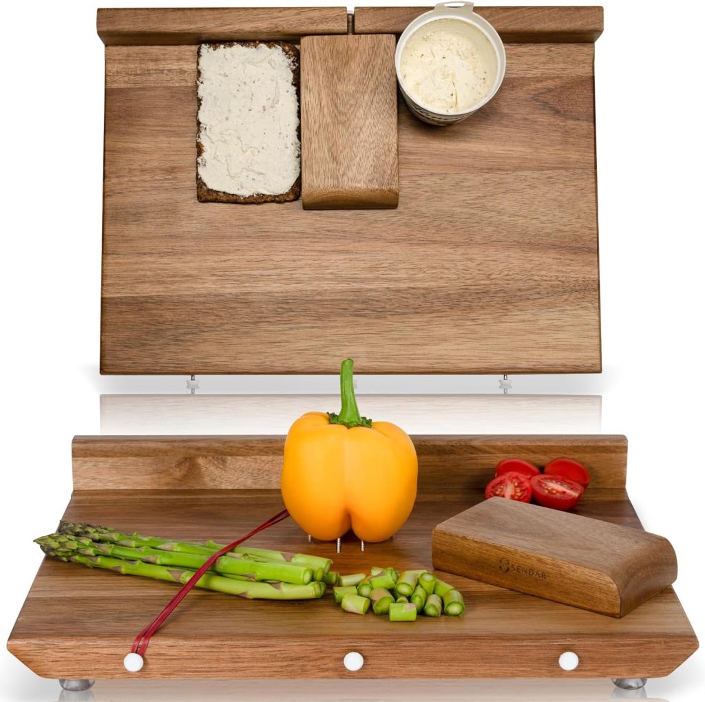 adaptive cutting board for stroke, one-handed, disabled and handicapped elderly
