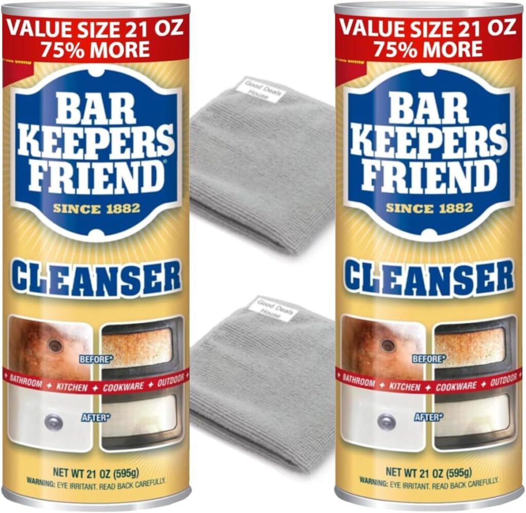 How to Get Silverware Marks Off Plates 2 Bar Keeper friend powder for removing silverware marks from plates