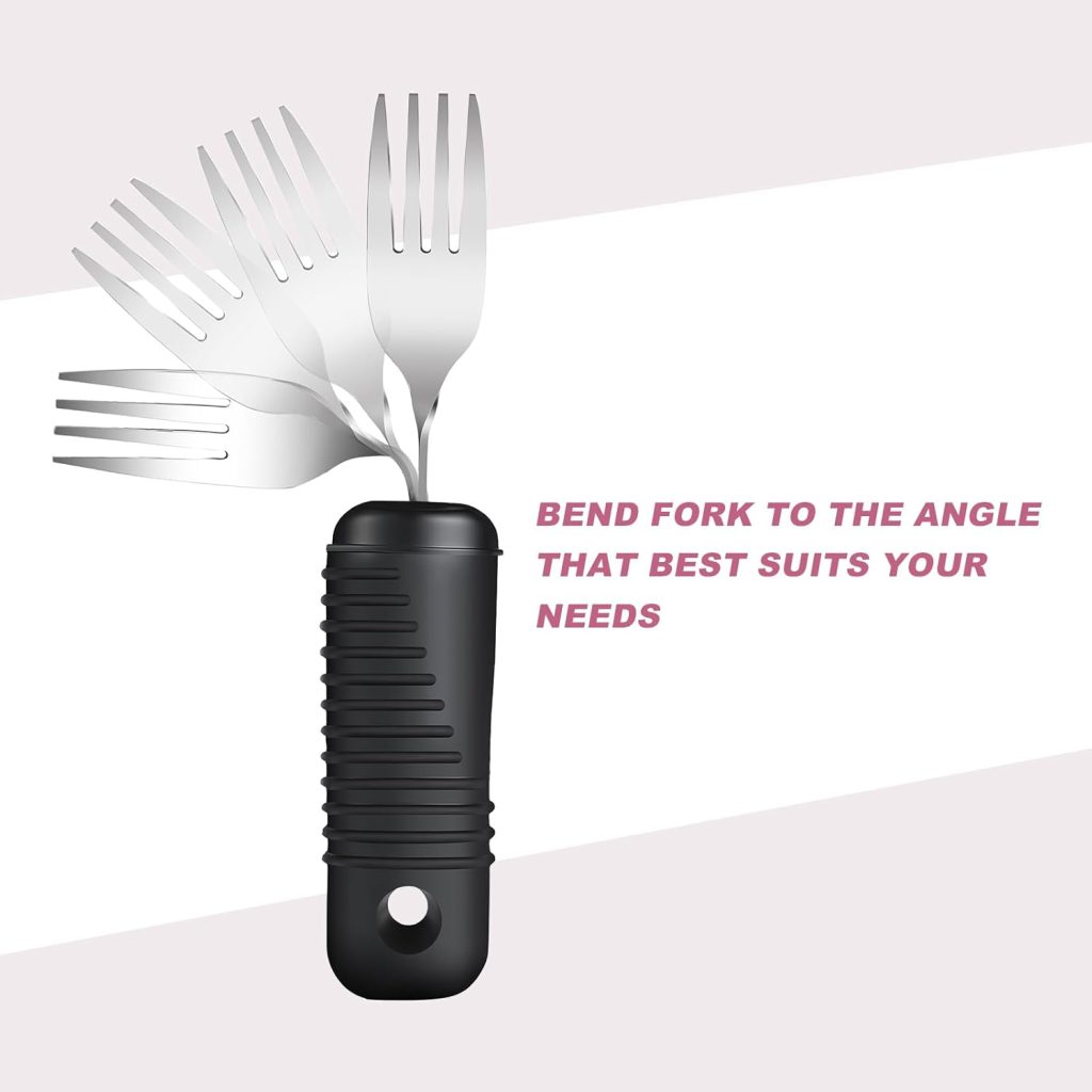 Bendable adaptive utensils for hand tremors, arthritis and Parkinson's
