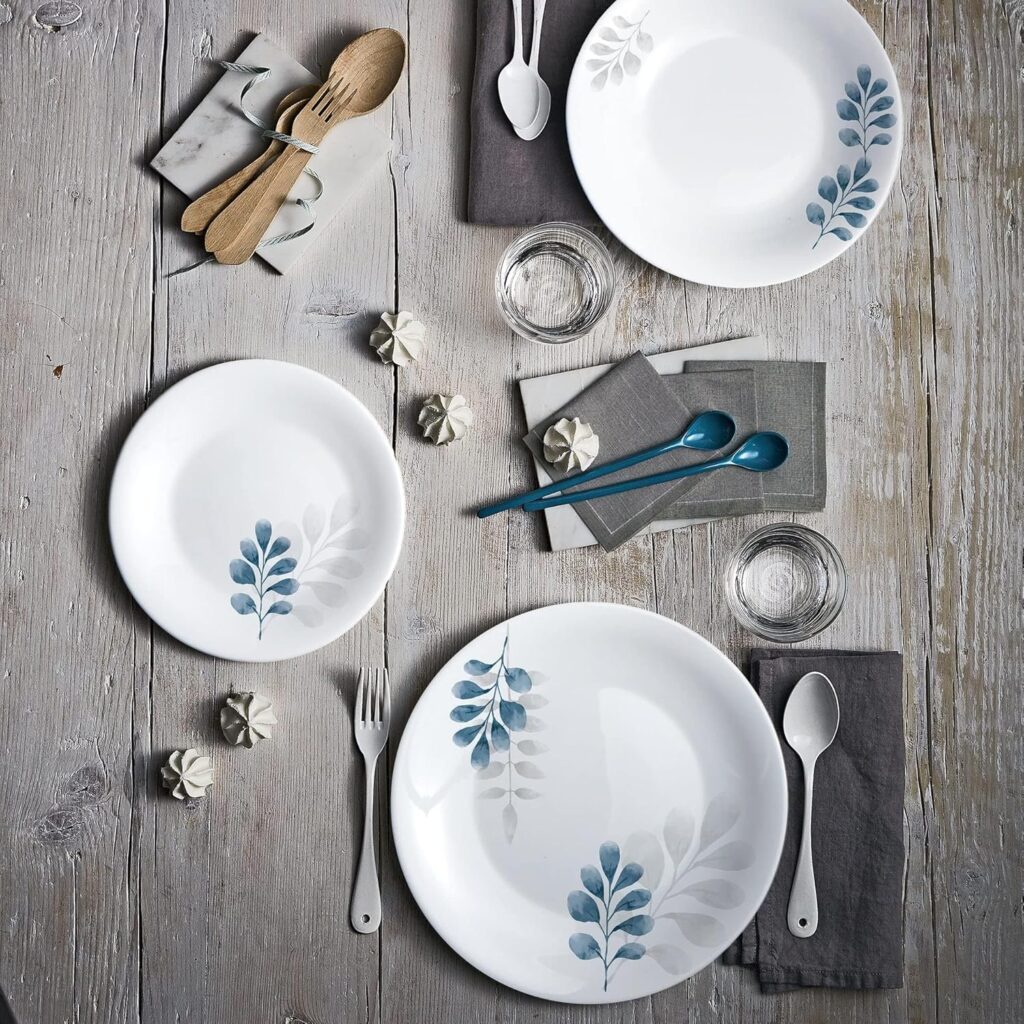 Bormioli Rocco tempered opal glass lead free scratched dinnerware