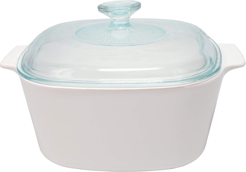 Corningware Pyroceram casserole dish