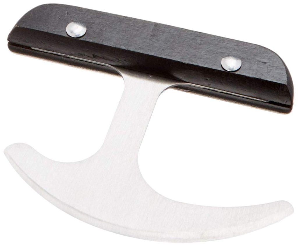 Good grip rocker adaptive knife for the disabled and parkinson patient