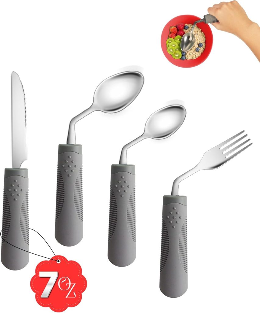 Weighted adaptive utensils for stroke, parkinson's hand tremor and arthritis patient