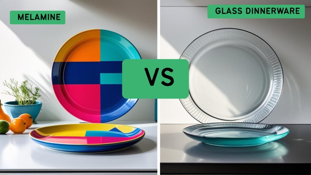 Melamine vs Glass Dinnerware