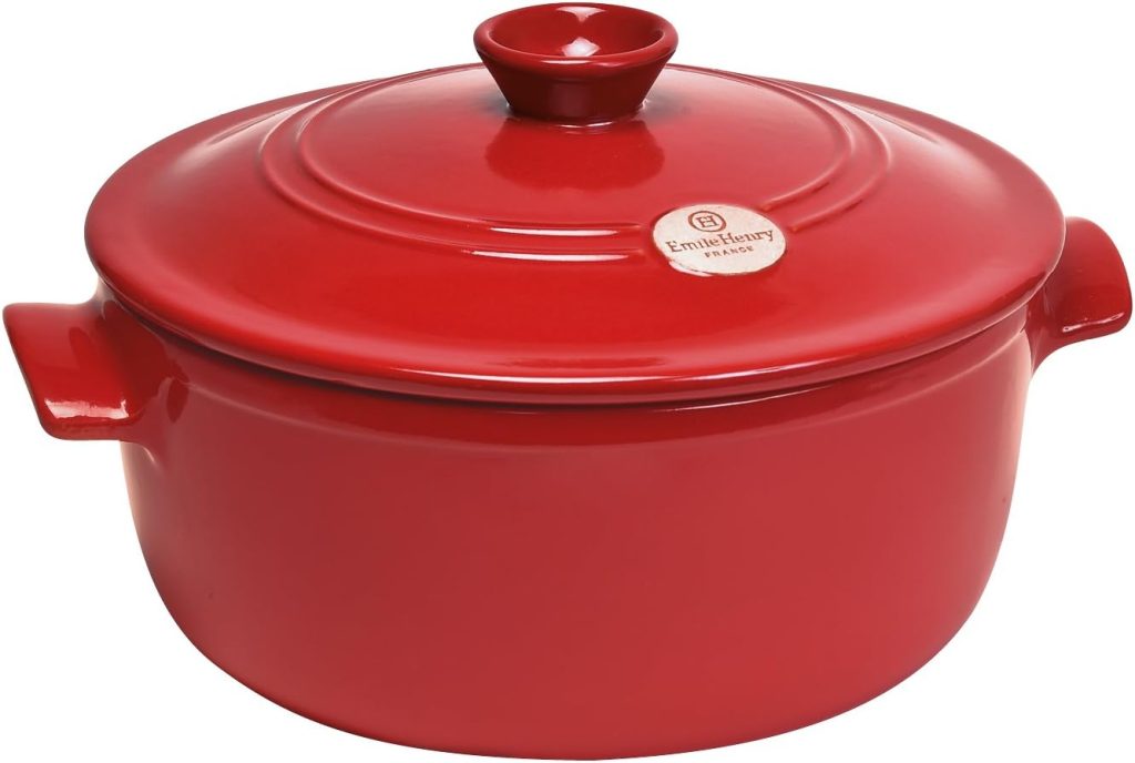 Emile Henry ceramic dutch oven cookware