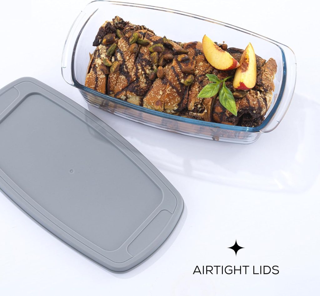 JoyJolt Borosilicate Bread Loaf Pans