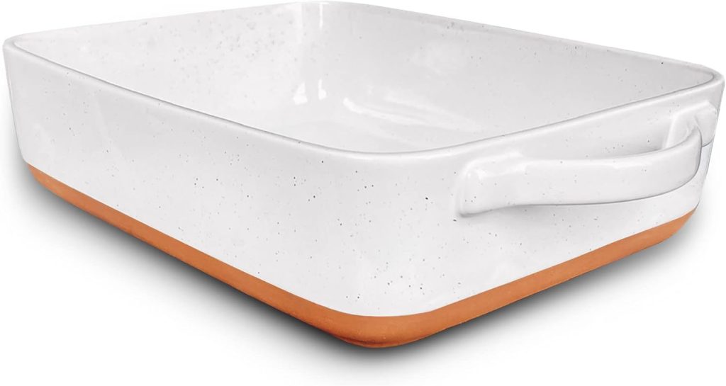 Porcelain oven to table baking dish cookware