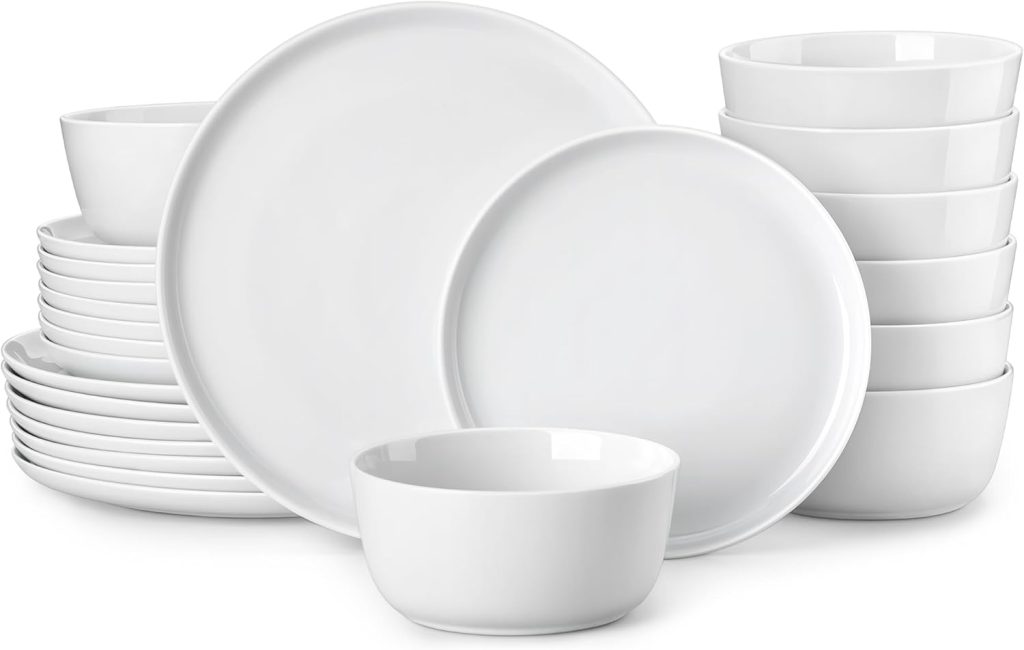 Premium high fired cadmium free Porcelain dinnerware