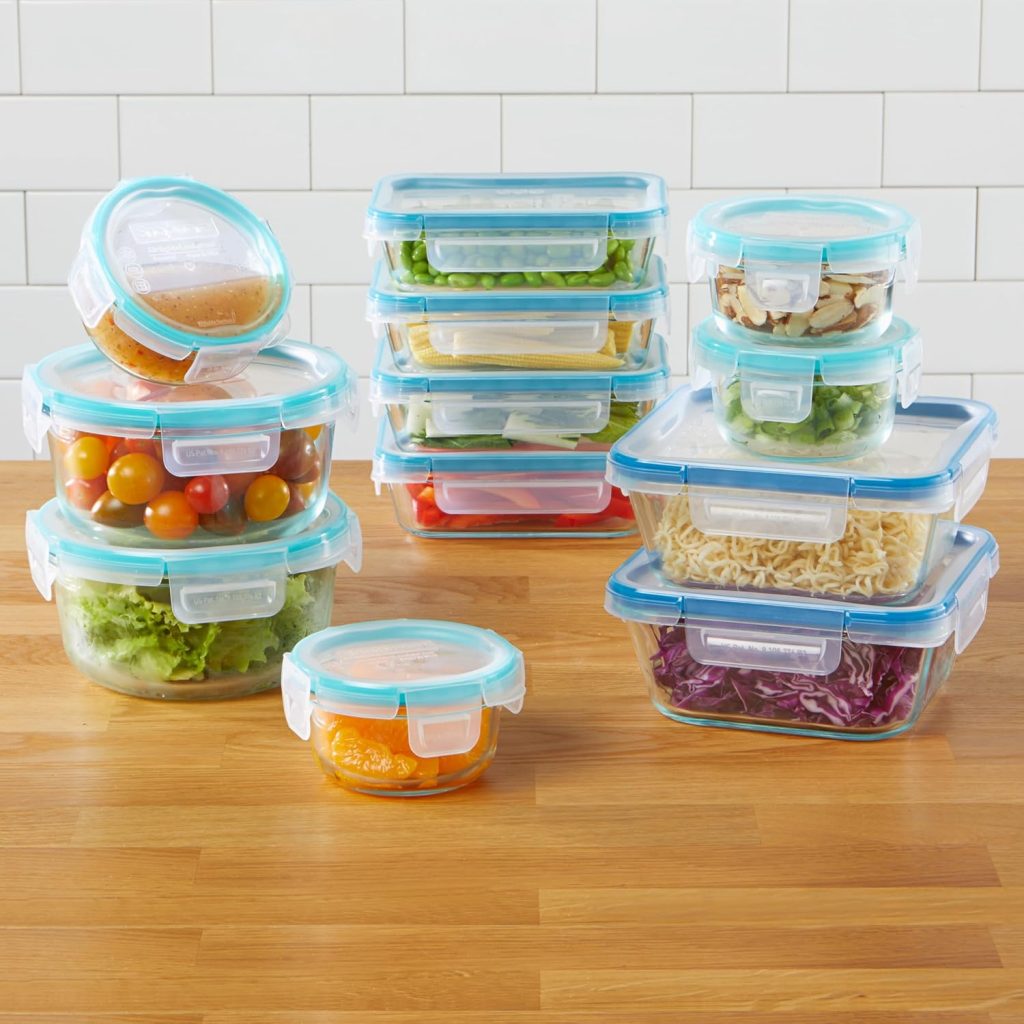 BPA Free Plastic food storage containers