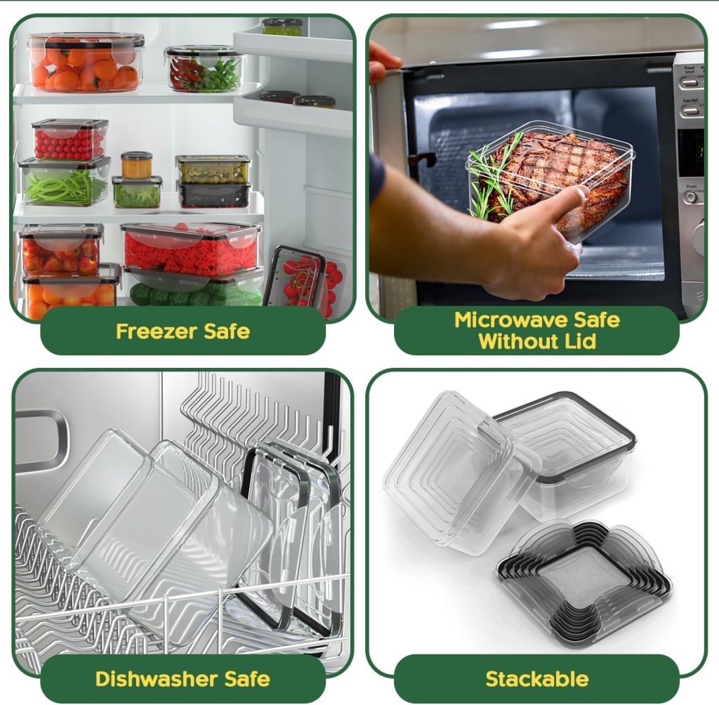 non toxic plastic airtight containers