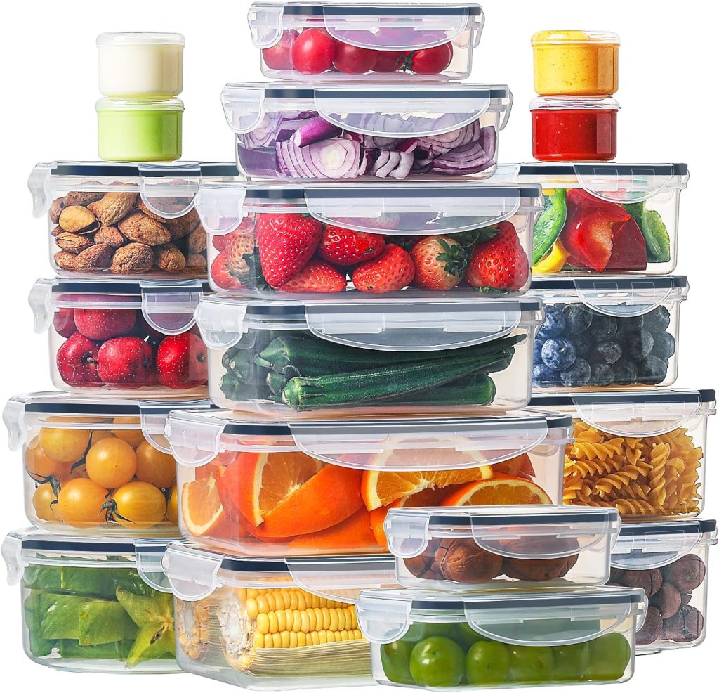 plastic food storage containers for home