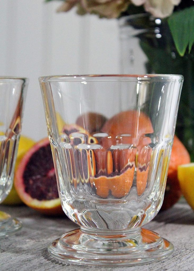 Soda lime classic french glassware