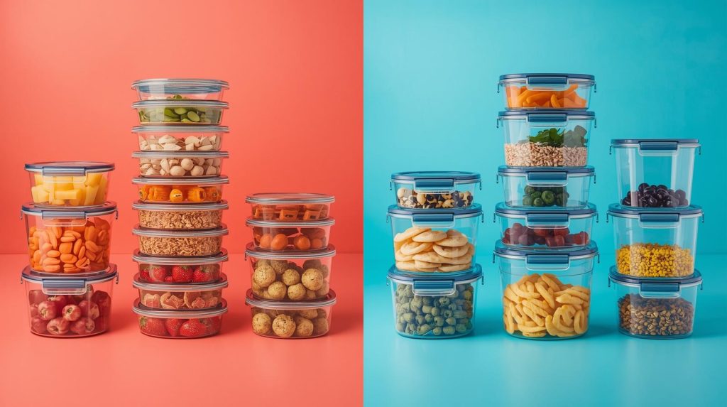 Glass vs Plastic Food Storage Containers