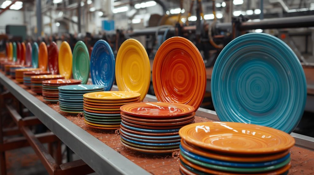 How Fiesta dinnerware is made