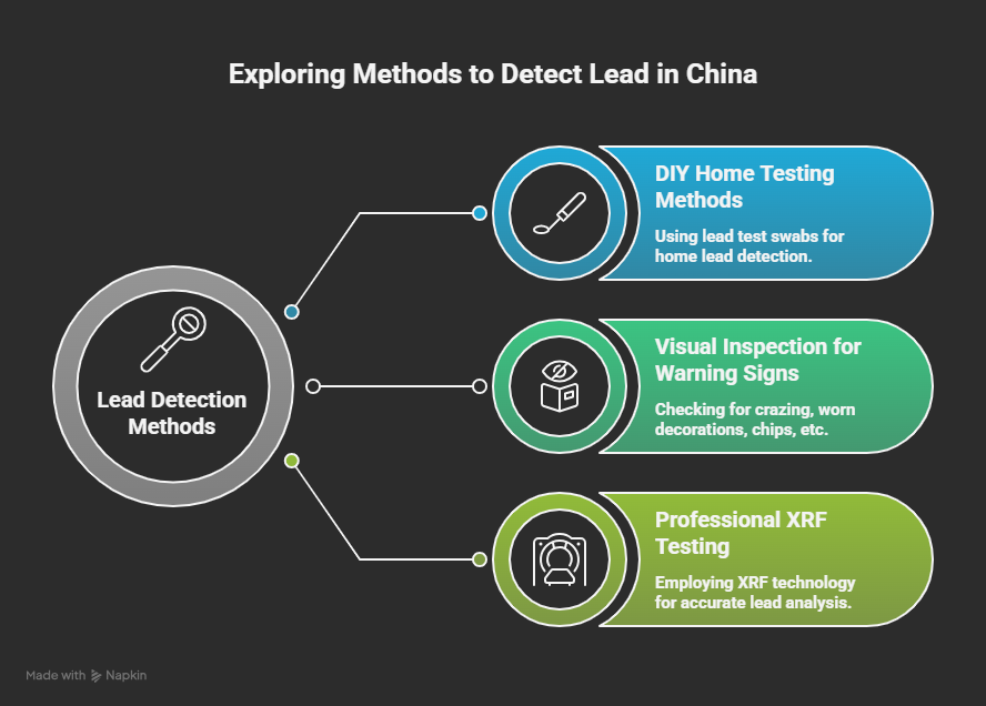 how to test Myott china dinnerware for Lead