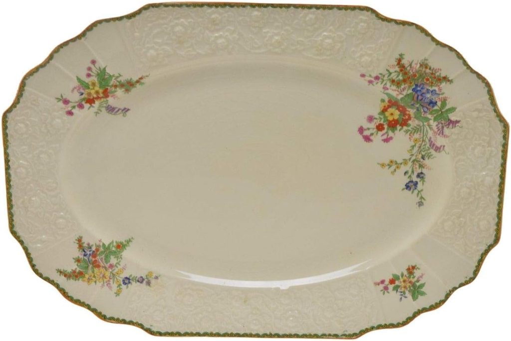 Myott Devon Staffordshire England ceramic platter