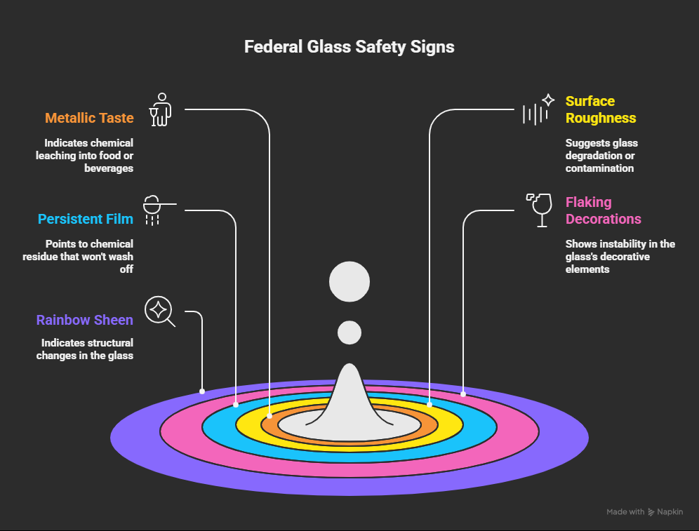 signs of unsafe Federal glass