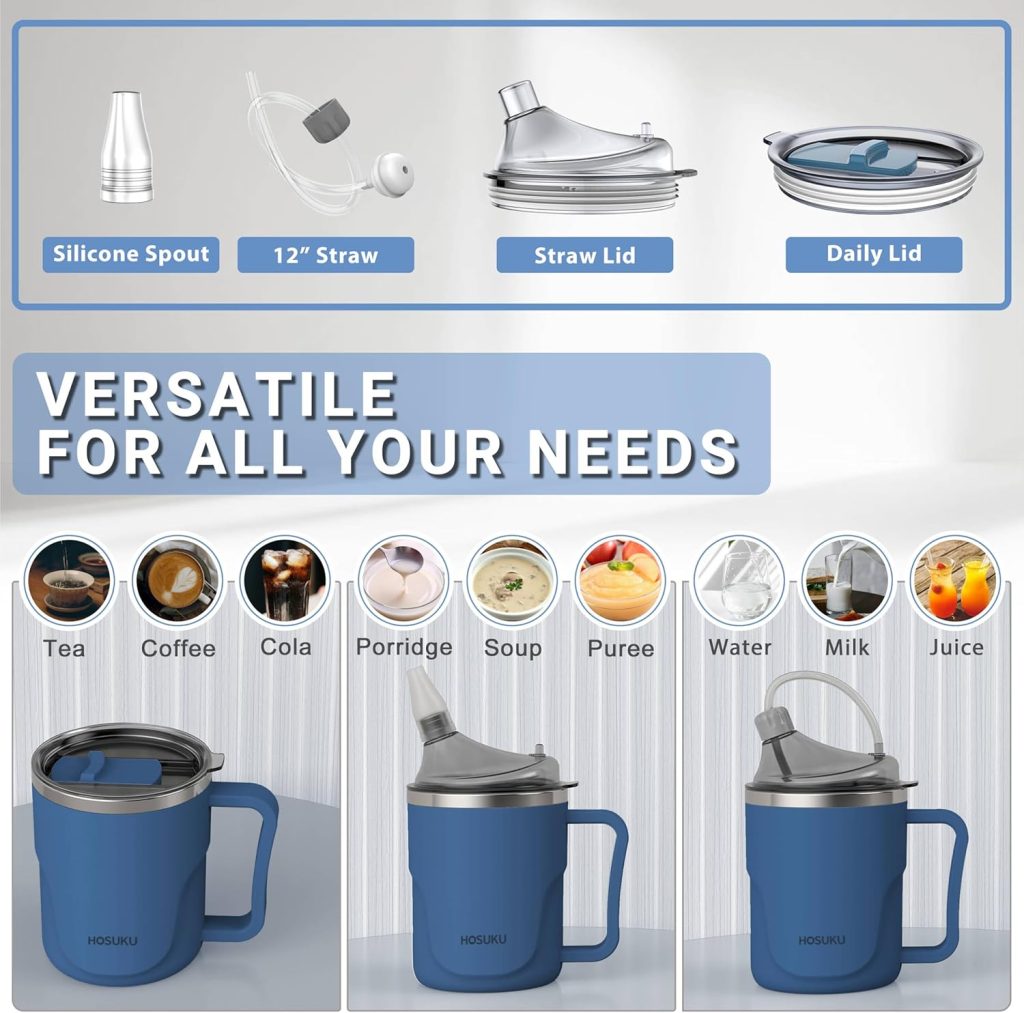 Spill Proof Coffee Cups for Elderly