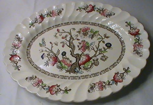 vintage Myott Indian fine china platter