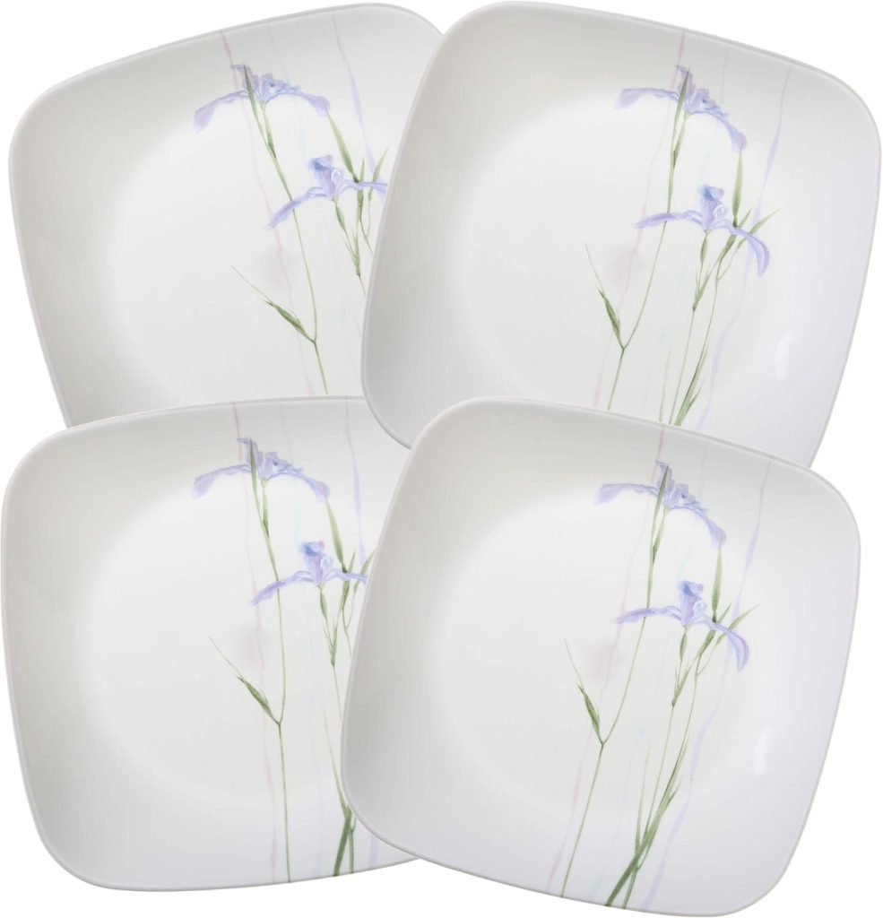 Corelle Shadow Iris contemporary floral design