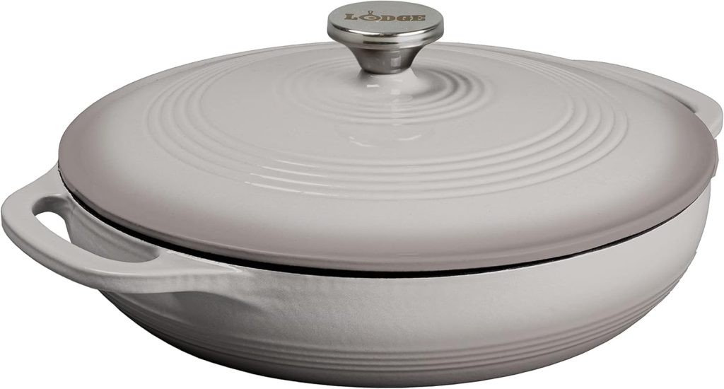 high quality safe enameled cast iron casserole