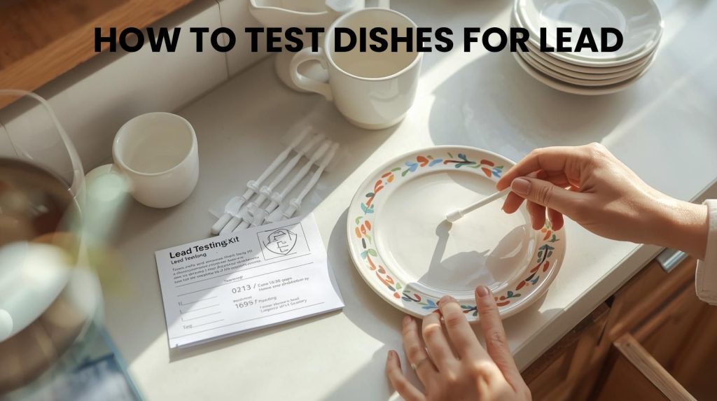 How to test dishes for Lead