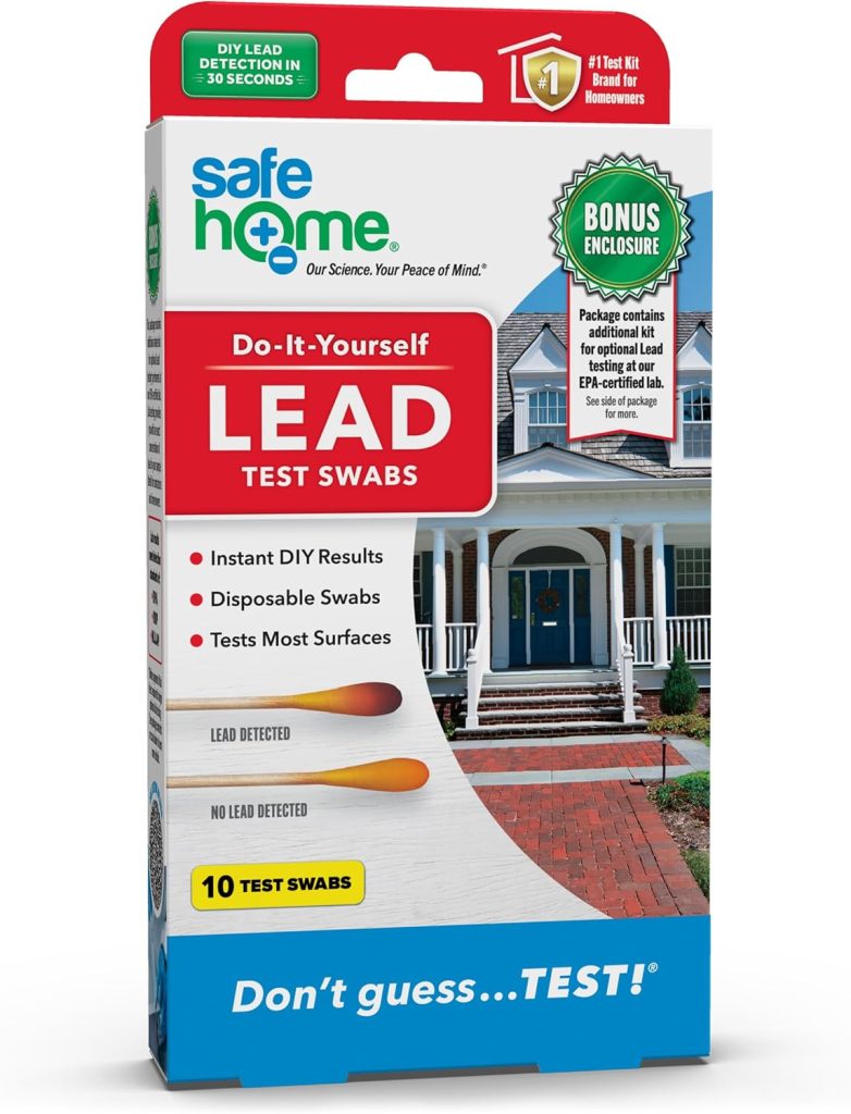 Lead test kit for home