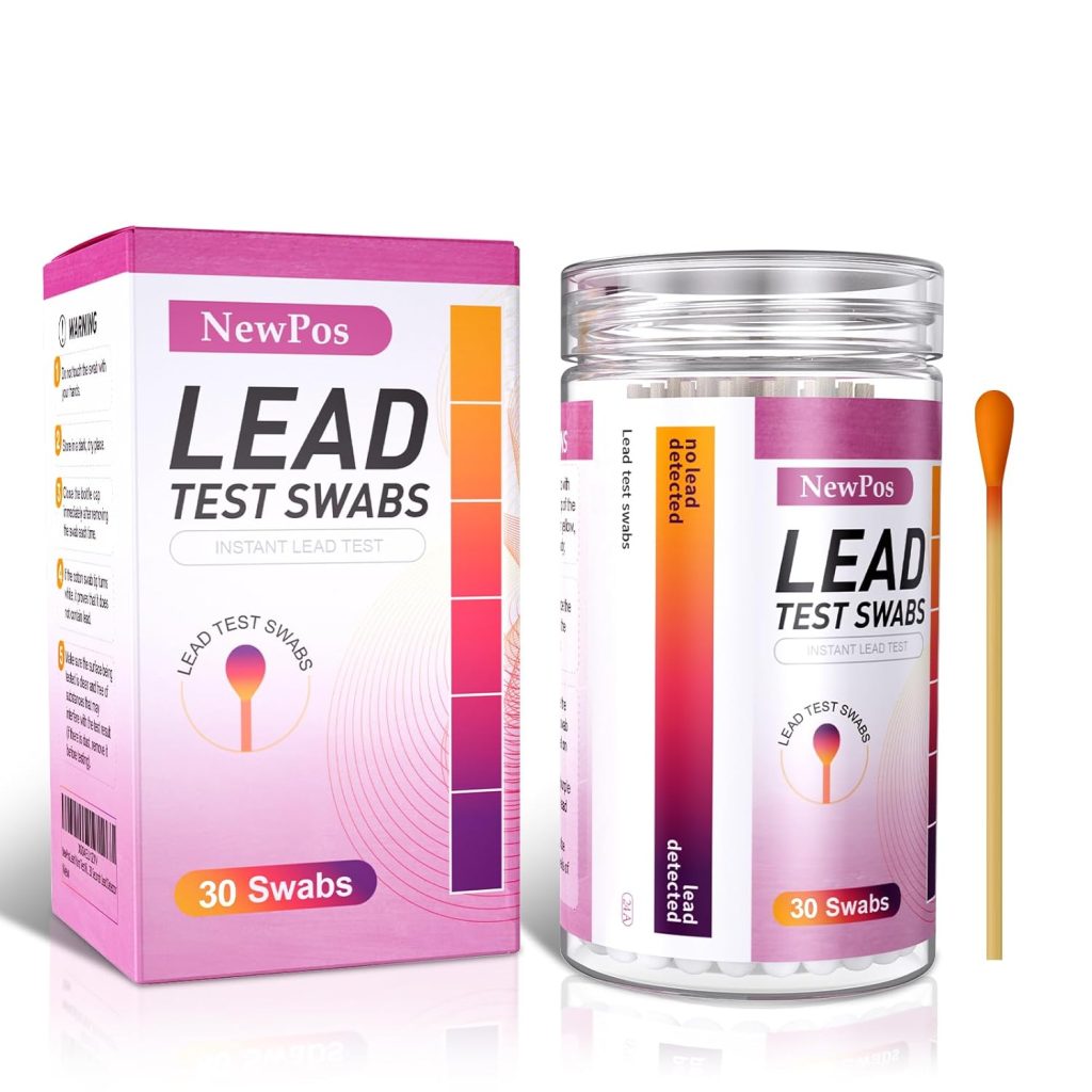 Lead test swabs for cookware