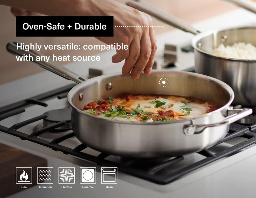 Misen 5 Ply Stainless Steel Cookware