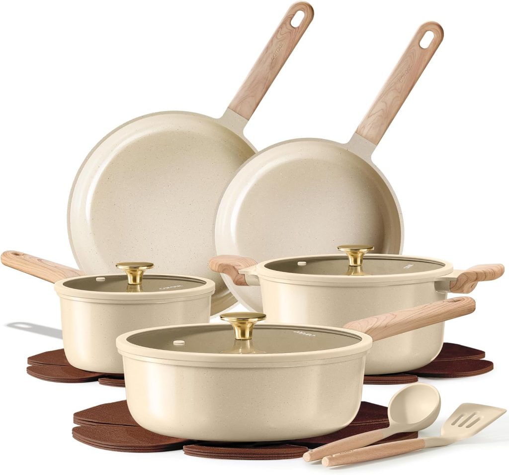 Carote non stick ceramic pots and pans