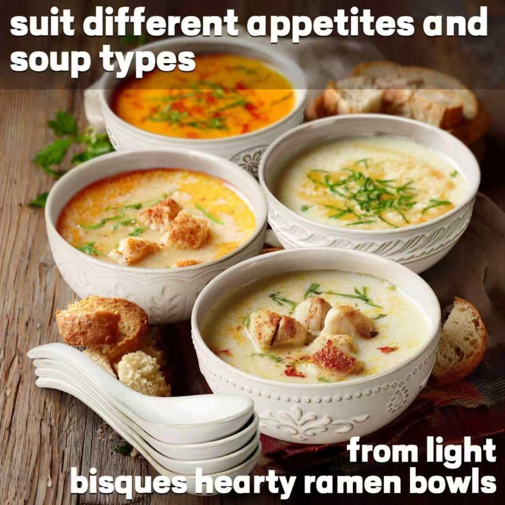 6.3 inch and 32 Oz soup cereal bowls