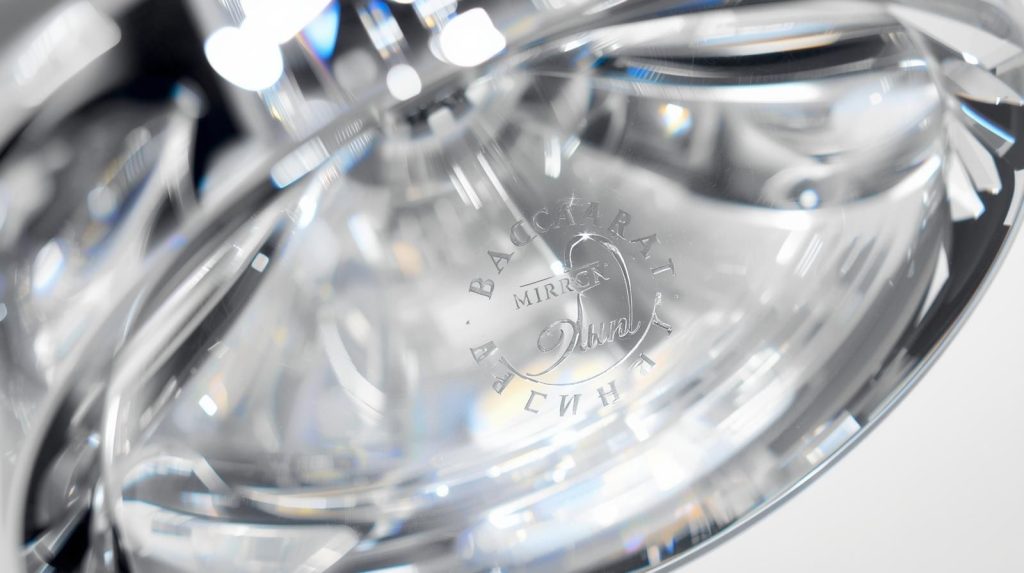 Baccarat crystal markings