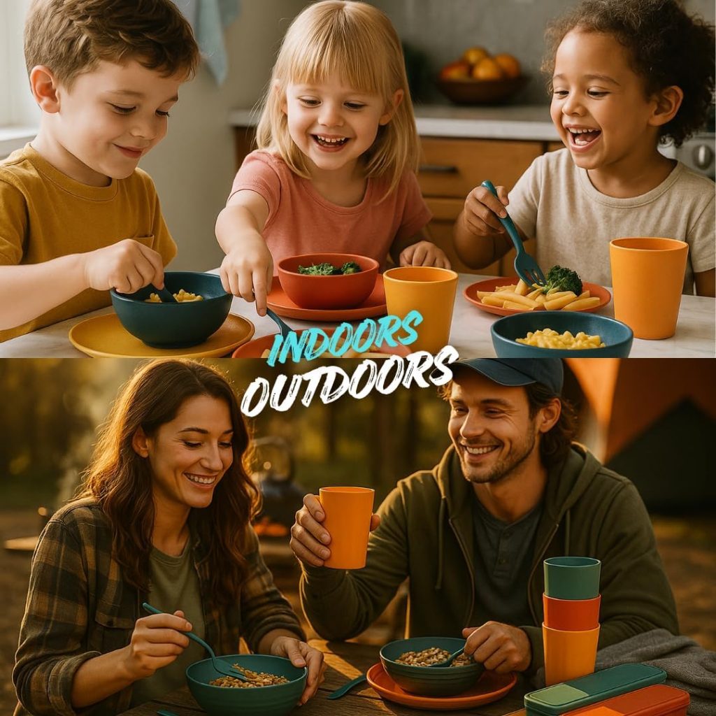 Is Wheat Straw Dinnerware Suitable for Kids' Meals