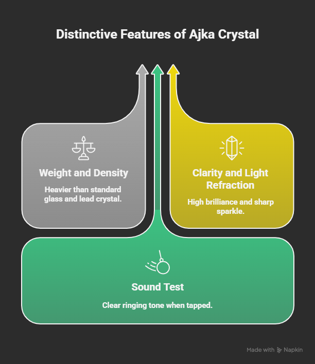 physical characteristics of Ajka crystal