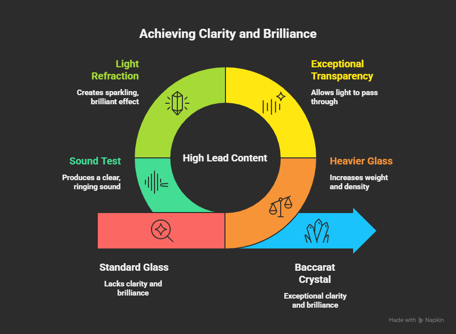 physical characteristics of Baccarat crystal