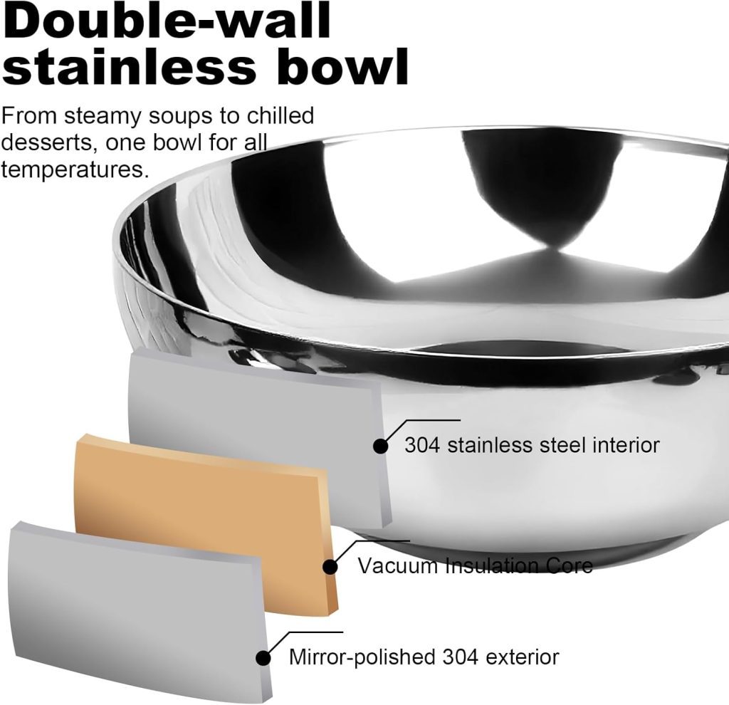 Stainless Steel double walled insulated Bowl
