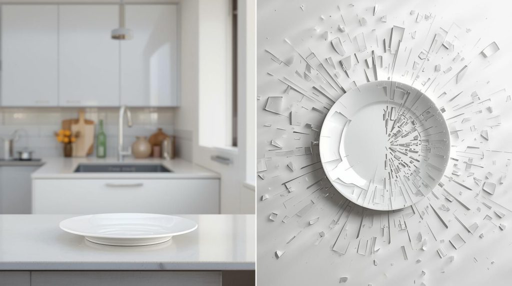 Corelle dishes exploding